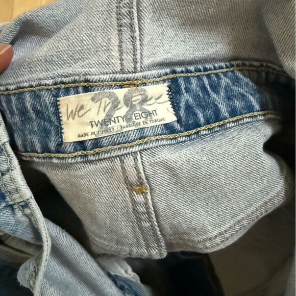 Free People Shelby Overalls in Blue 28 - Picture 11 of 14